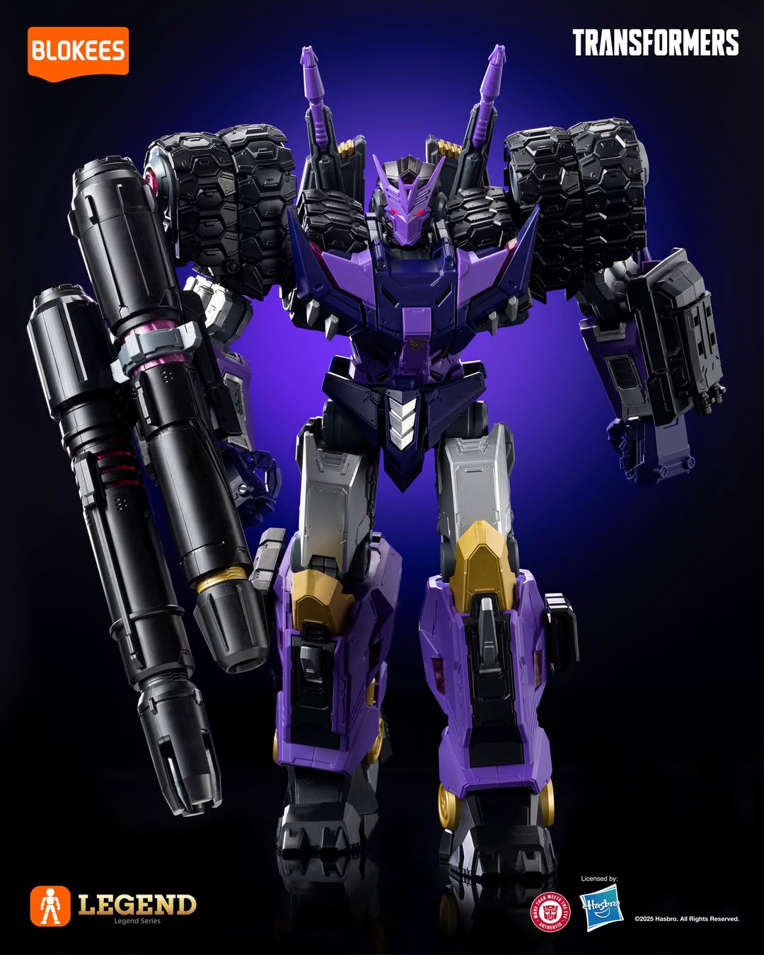 Blokees Transformers 05 Tarn Comic Version 20cm Luminous Eyes & Chest AE05 Model Kit [PRE-ORDER]