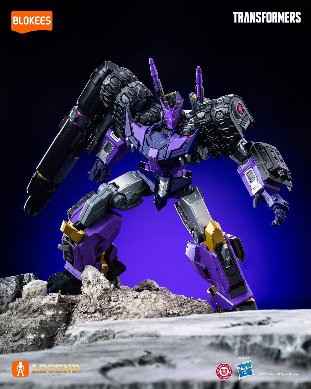 Blokees Transformers 05 Tarn Comic Version 20cm Luminous Eyes & Chest AE05 Model Kit [PRE-ORDER]