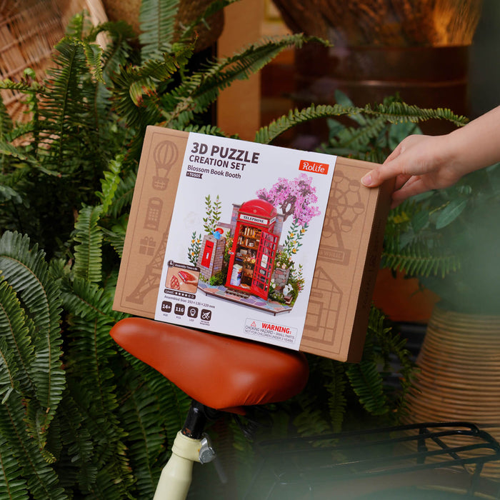 Rolife Blossom Book Booth 3D Wooden Puzzle TGS05 [PRE-ORDER]