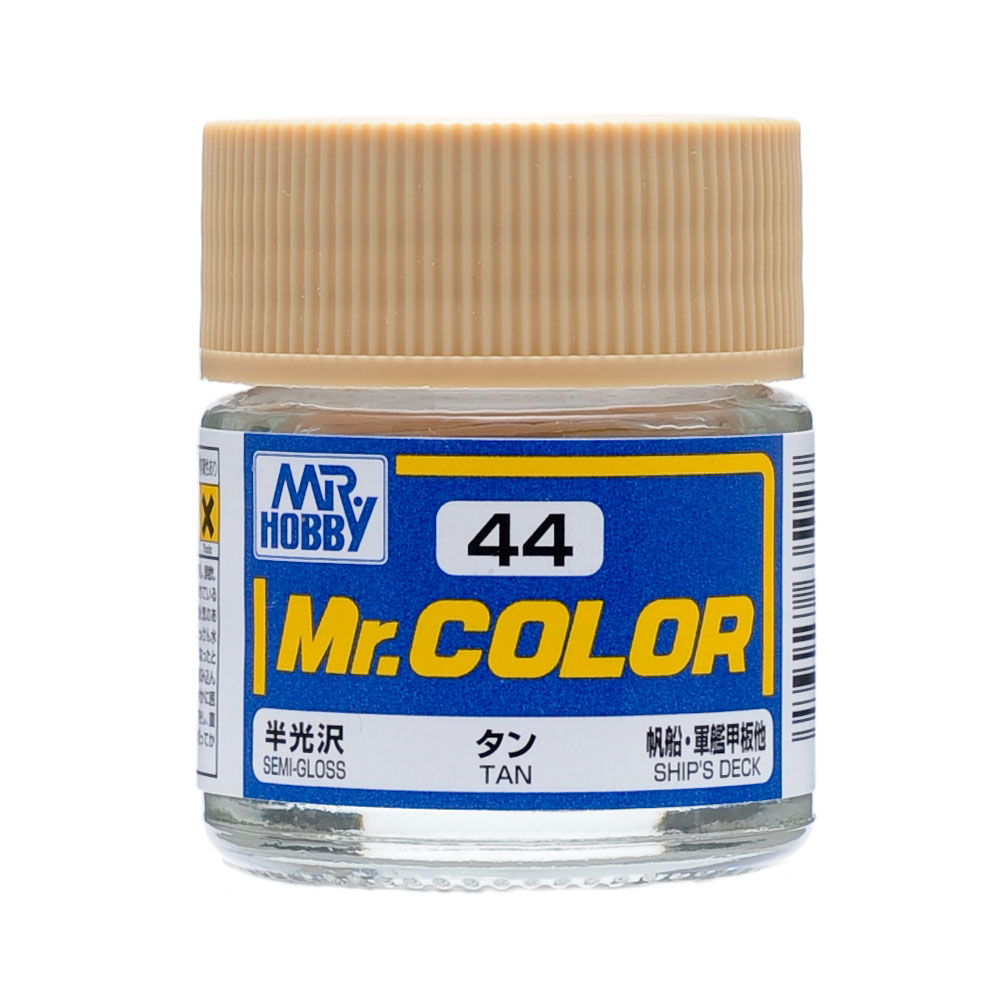 MR HOBBY - GSI Creos Mr Color Semi Gloss Tan C044 10ml