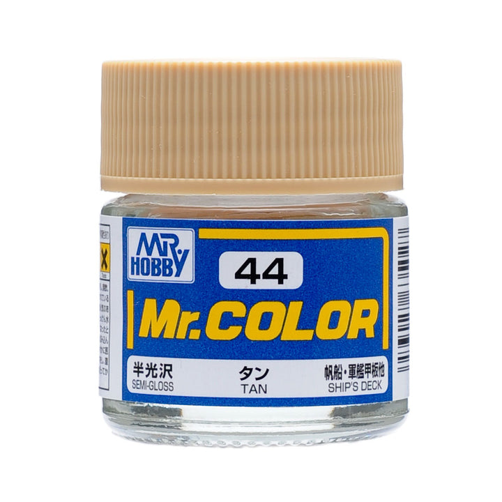 MR HOBBY - GSI Creos Mr Color Semi Gloss Tan C044 10ml