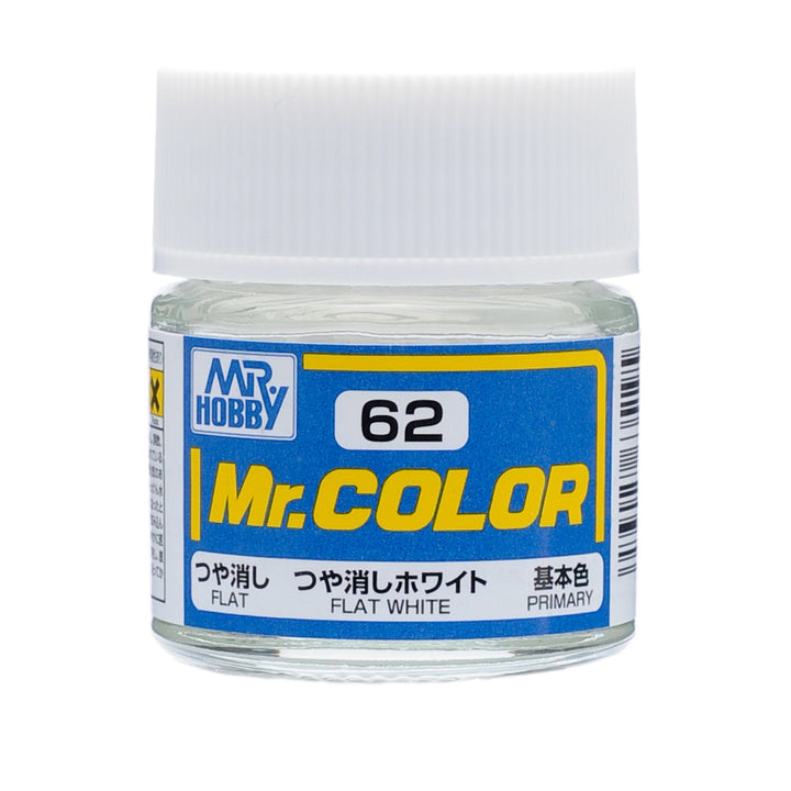 MR HOBBY - GSI Creos Mr Color Semi Flat White C062 10ml