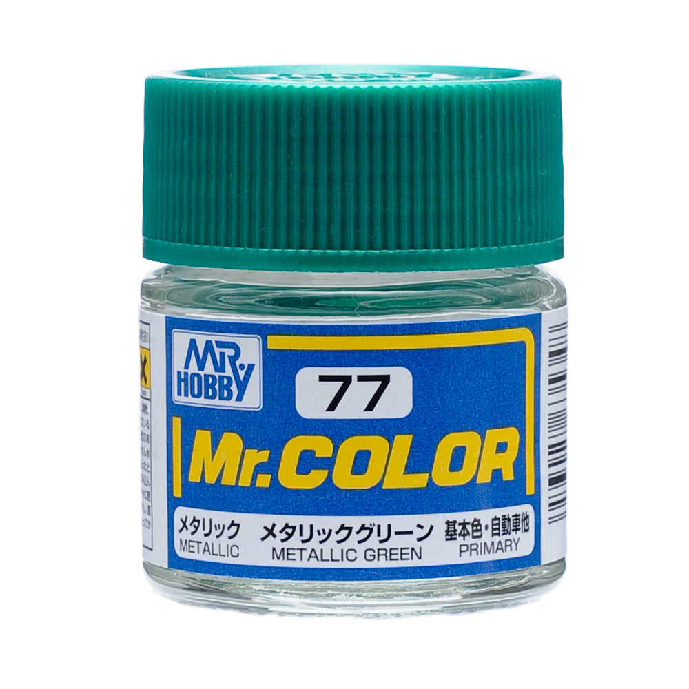 MR HOBBY - GSI Creos Mr. Color Metallic Green 10ml C77