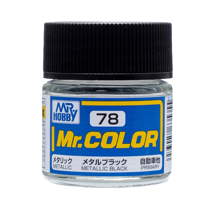MR HOBBY - GSI Creos Mr. Color Metal Black 10ml C78