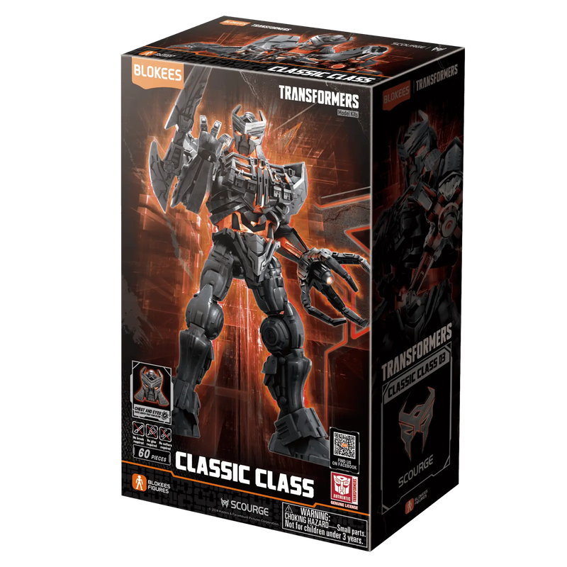 Blokees Transformers Scourge 03 Model Kit Classic Class 03 Luminous Eyes & Chest 13cm [PRE-ORDER]