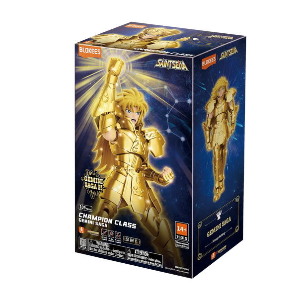 Blokees Saint Seiya Model Kit Champion Class 13 - Gemini Saga CC13