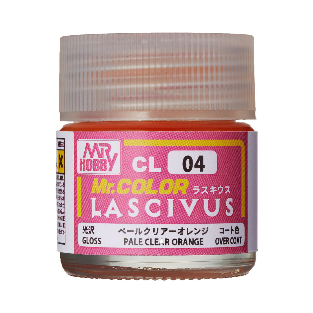 MR HOBBY - GSI Creos Mr. Color Lascivus Pale Clear Orange CL04 18ml