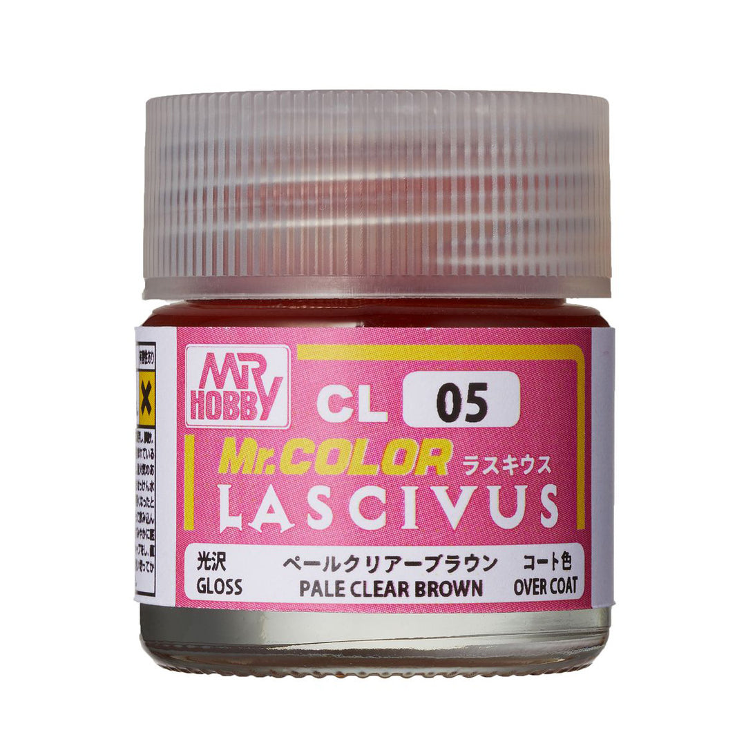 MR HOBBY -  GSI Creos Mr. Color Lascivus Pale Clear Brown CL05 10ml
