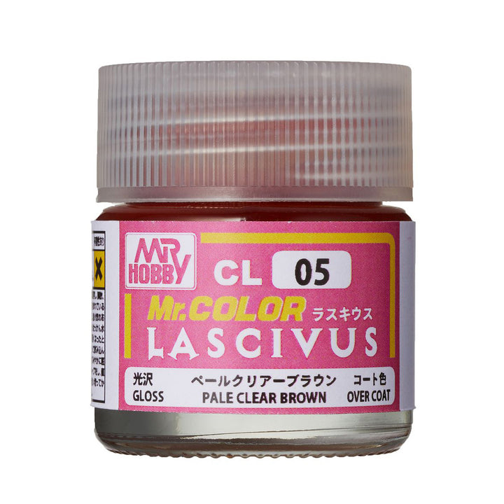 MR HOBBY -  GSI Creos Mr. Color Lascivus Pale Clear Brown CL05 10ml