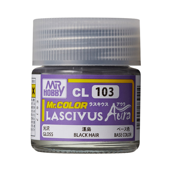 MR HOBBY -  GSI Creos Mr. Color Lascivus Black Hair CL103 10ml