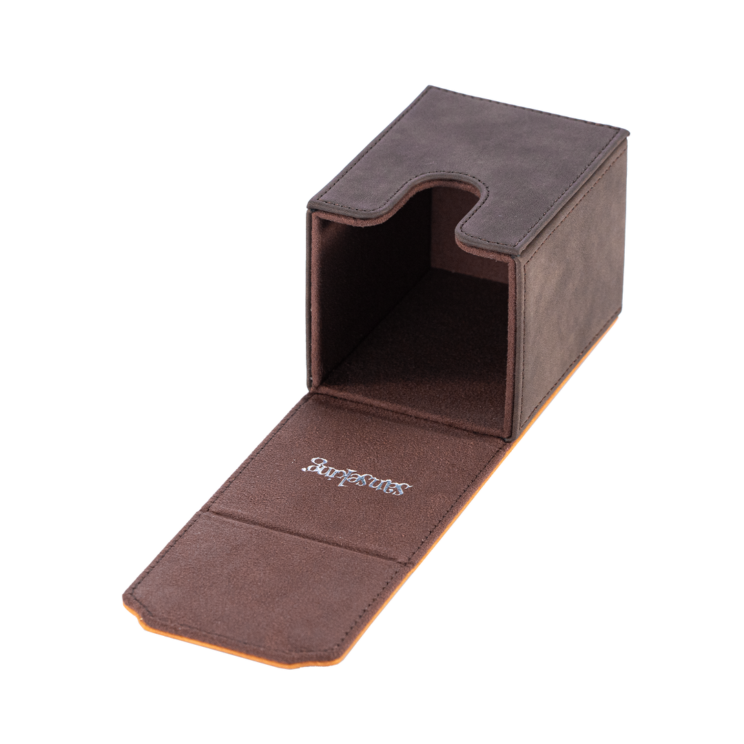 Sanseking - Pu Deck Box Dark Brown