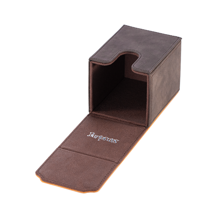 Sanseking - Pu Deck Box Dark Brown