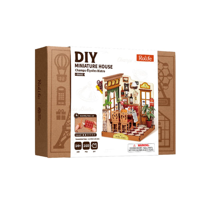 Rolife Champs-Élysées Bistro DIY Miniature House DS053 [PRE-ORDER]