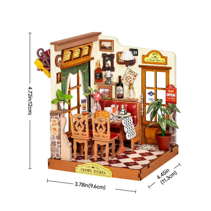 Rolife Champs-Élysées Bistro DIY Miniature House DS053 [PRE-ORDER]