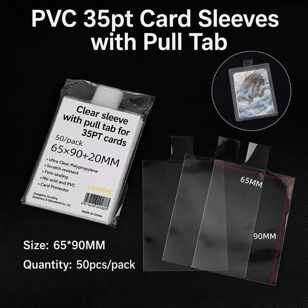 Sanseking - Pull Tag Sleeves 65mm x 90mm 50s