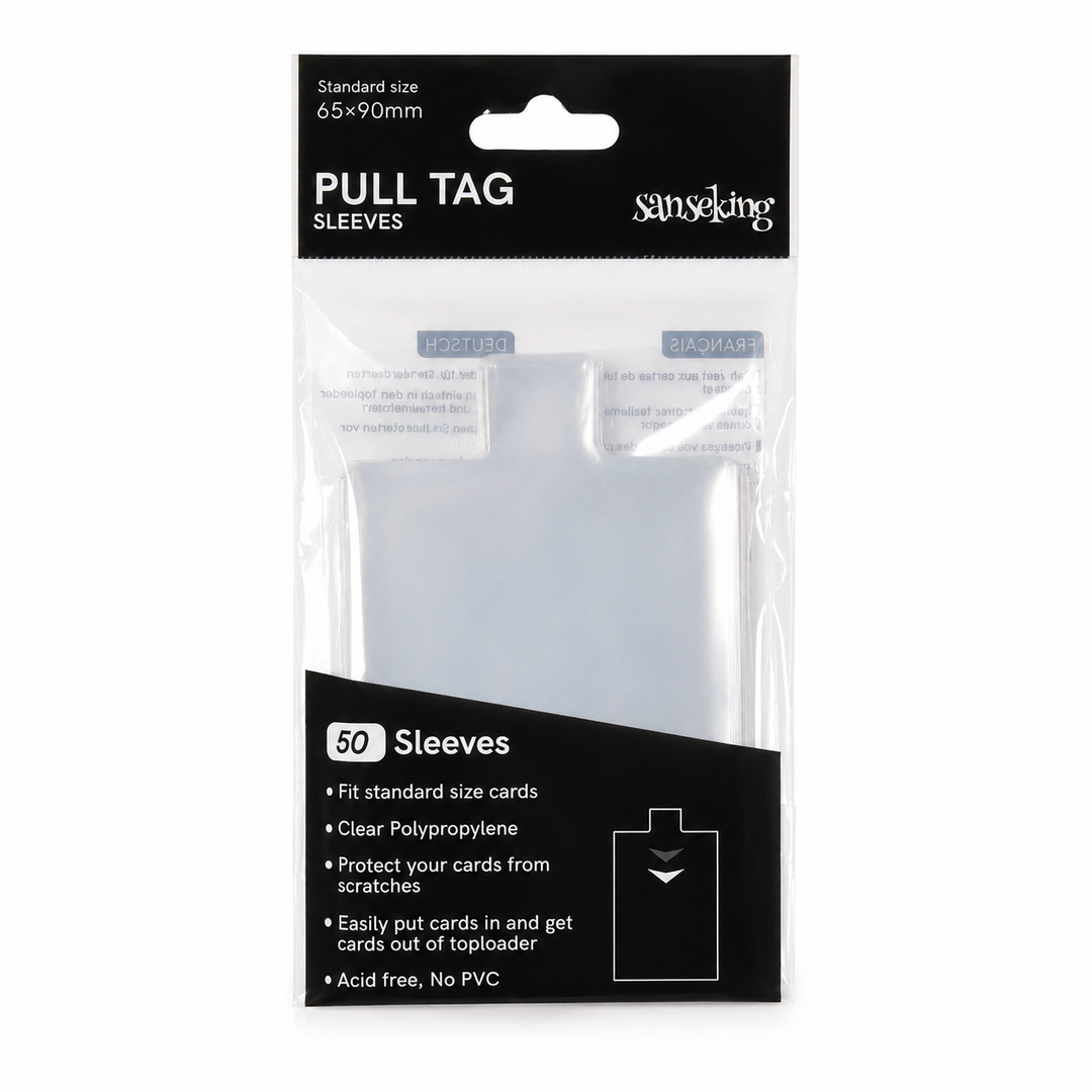 Sanseking - Pull Tag Sleeves 65mm x 90mm 50s