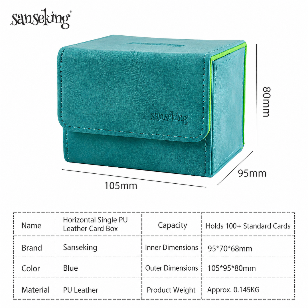 Sanseking - PU Leather Deck Box (Mint Green)