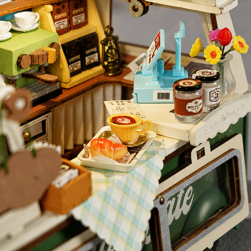 Rolife Leo's Coffee Truck 3D Wooden Puzzle TGS07 [PRE-ORDER]