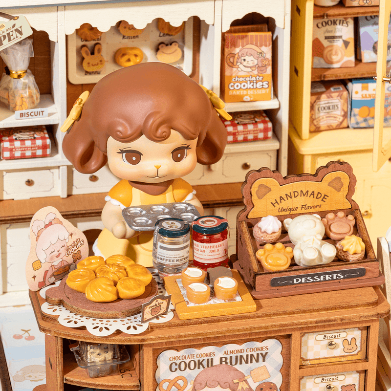 Rolife Cookii Bunny's Cookie Shop DIY Miniature House DG177 [PRE-ORDER]