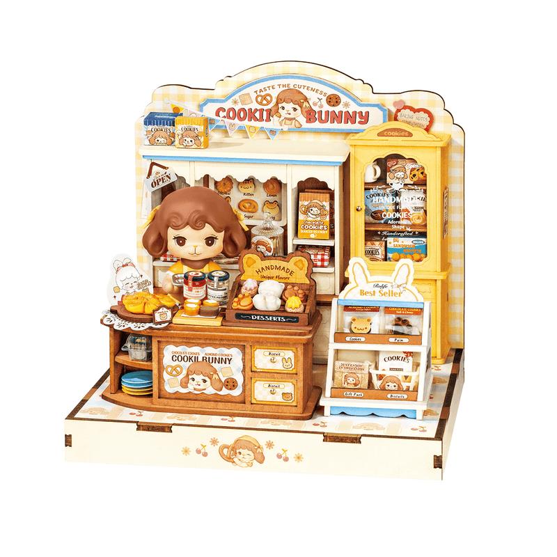 Rolife Cookii Bunny's Cookie Shop DIY Miniature House DG177 [PRE-ORDER]