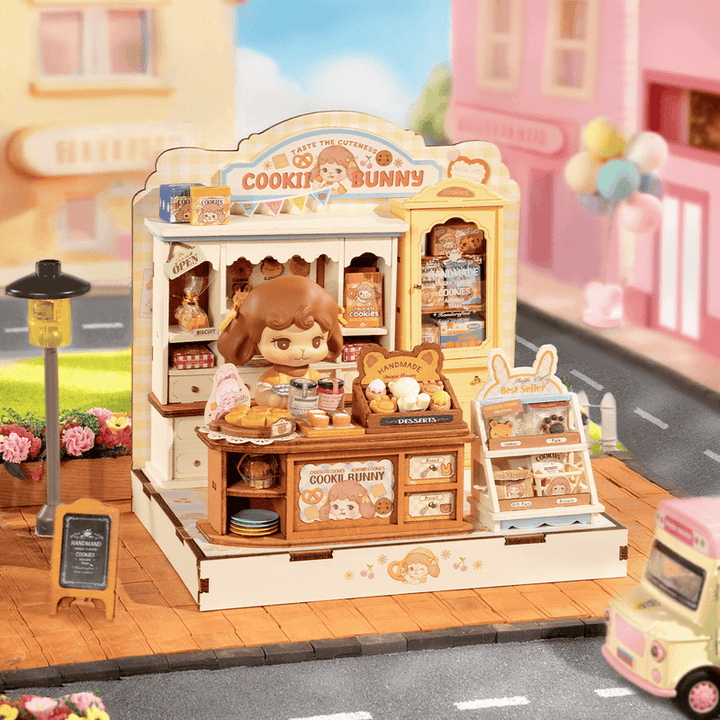 Rolife Cookii Bunny's Cookie Shop DIY Miniature House DG177 [PRE-ORDER]