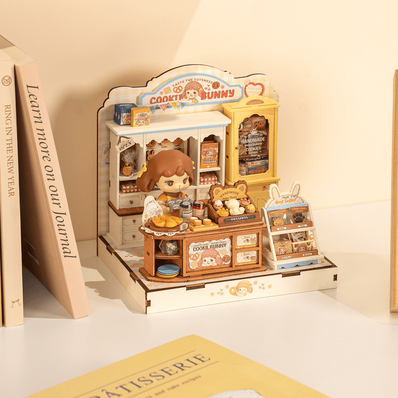 Rolife Cookii Bunny's Cookie Shop DIY Miniature House DG177 [PRE-ORDER]
