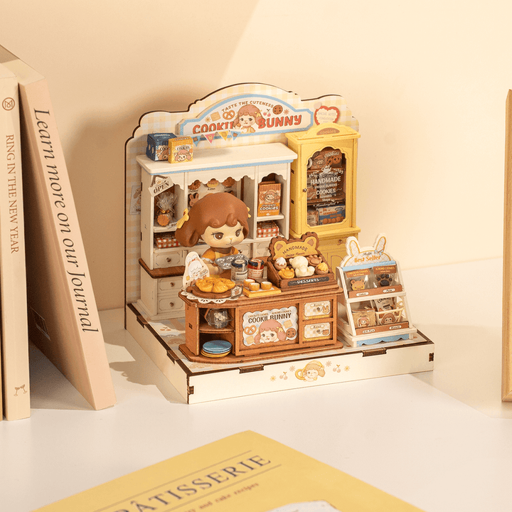 Rolife Cookii Bunny's Cookie Shop DIY Miniature House DG177 [PRE-ORDER]