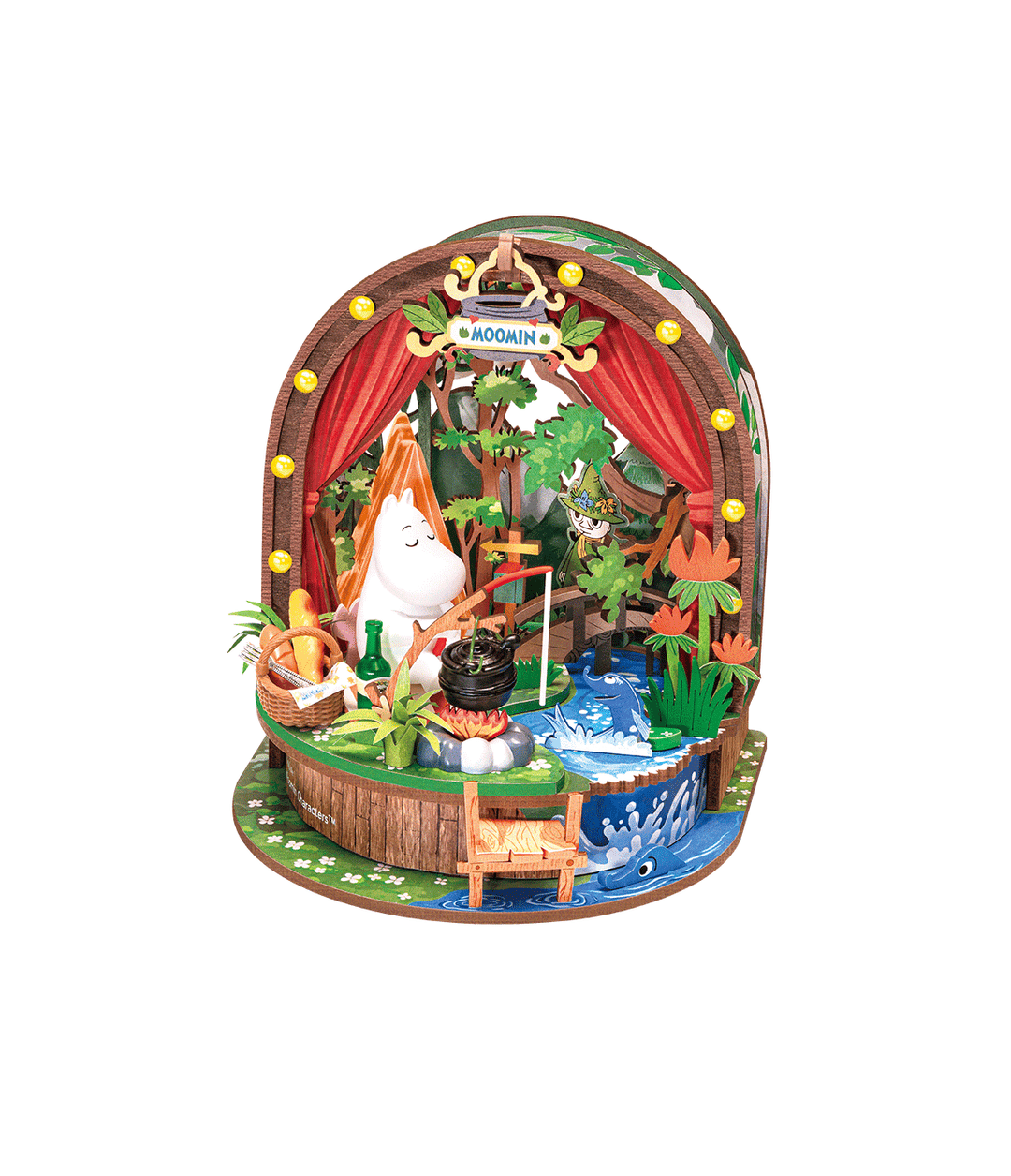 Rolife Moomintroll’s Forest Camp DIY Miniature House DA010