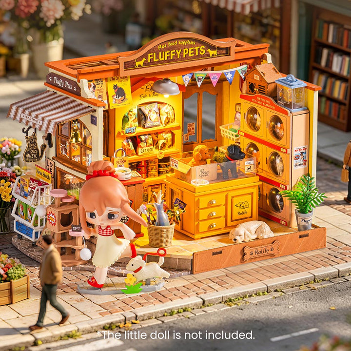 Rolife Fluffy Friends Hub DIY Miniature House DG185