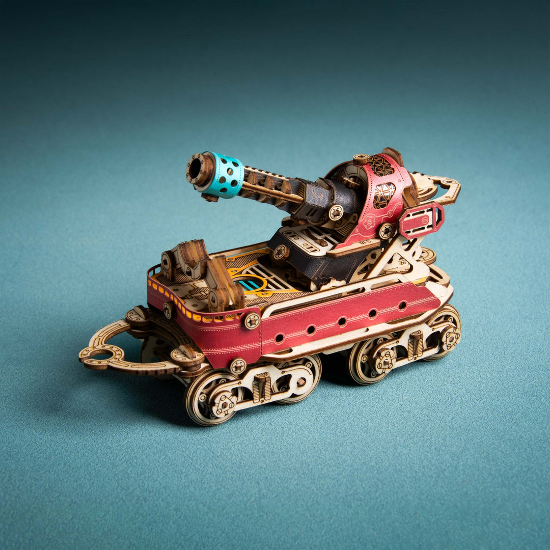 HowCat Fantasy Steampunk Train 3d Wooden Puzzle [PRE-ORDER]