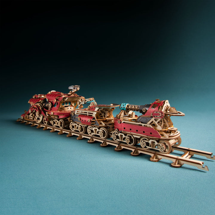HowCat Fantasy Steampunk Train 3d Wooden Puzzle [PRE-ORDER]