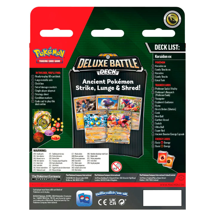 Pokemon TCG -  Miradidon/Koraidon ex Deluxe Battle Deck