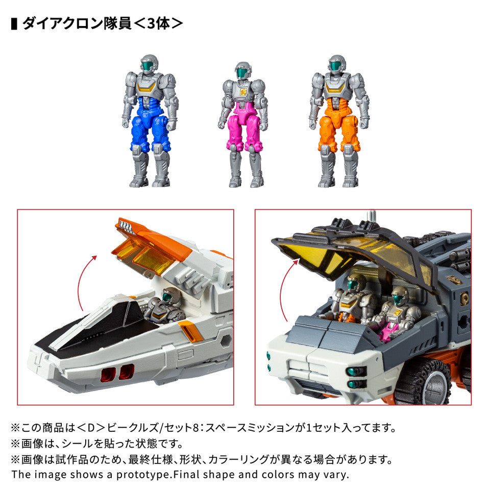 TAKARA TOMY - Diaclone Vehicles Wave 8 (Space Mission)