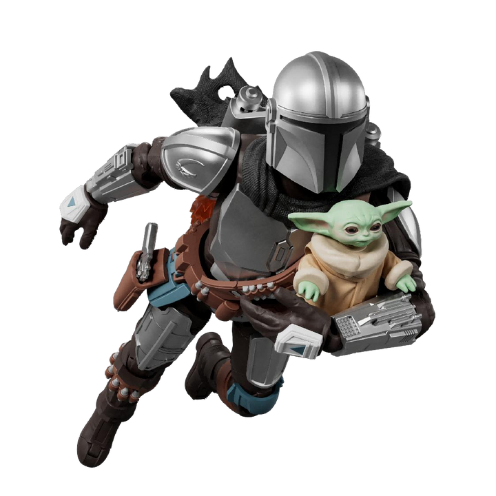Blokees Model Kit Star War CC05 - Din Djarin & Grogu [PRE-ORDER]
