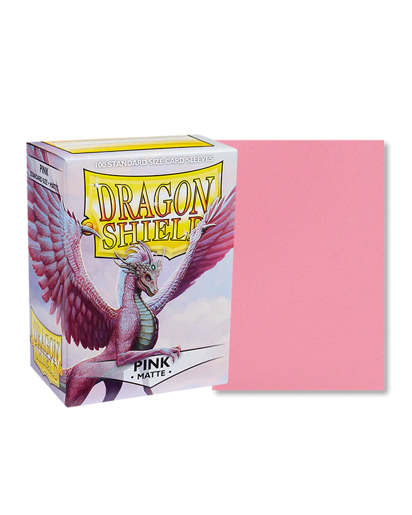 Dragon Shield: Sleeves Matte Dual Pink (100 Pack)