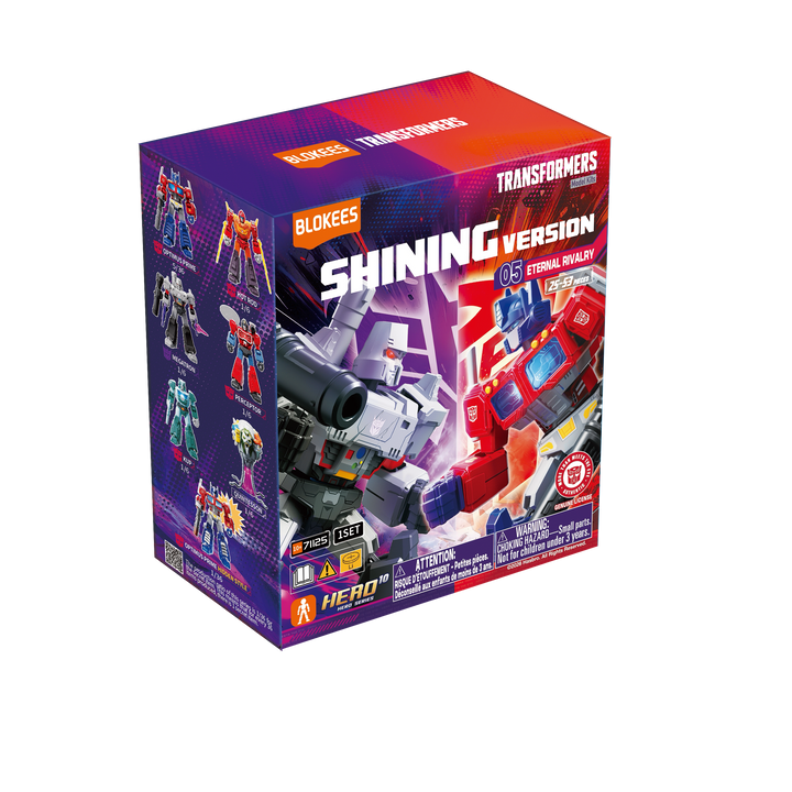 Blokees Transformers Shining Version 05 Fatal Confrontation Blind Box [PRE-ORDER]