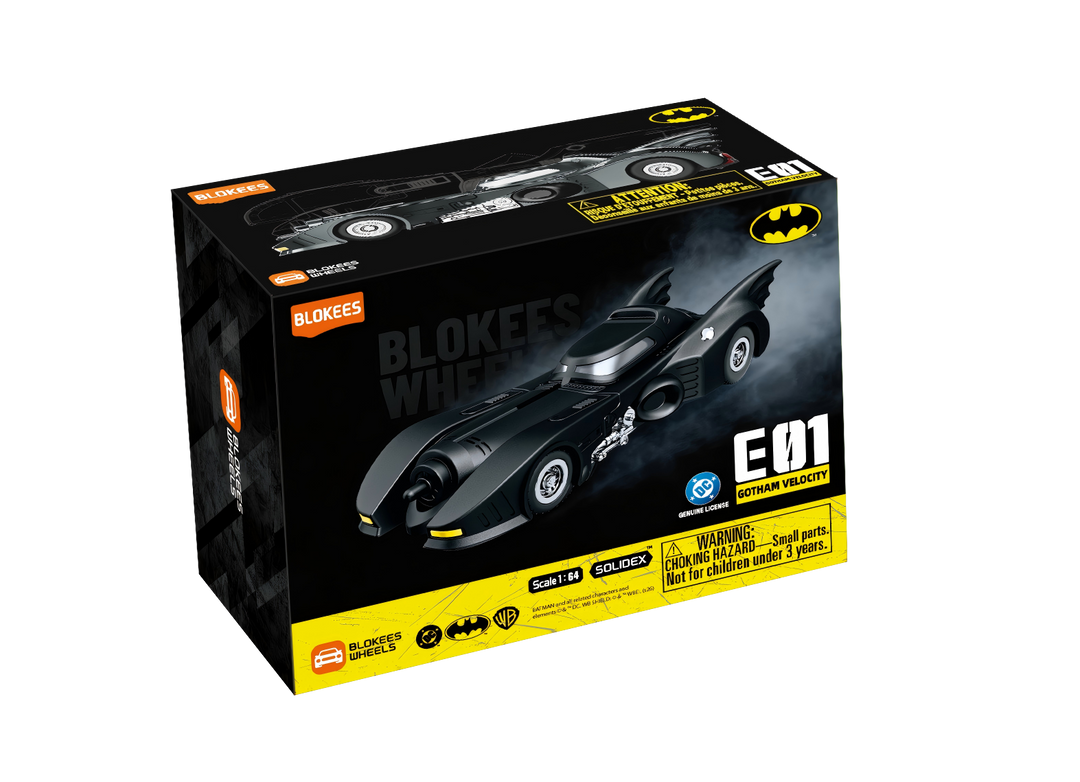 Blokees Wheels Transformers BATMAN E01 - Gotham Velocity Blind Box [PRE-ORDER]