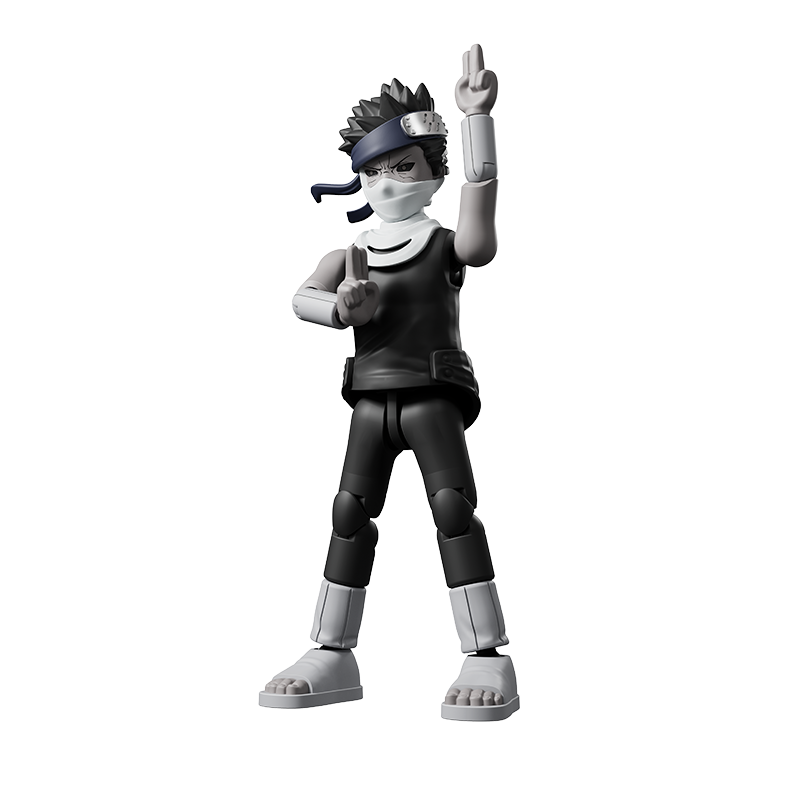 Blokees Naruto Galaxy Versionc 04 - Heart of A Ninja Blind Box
