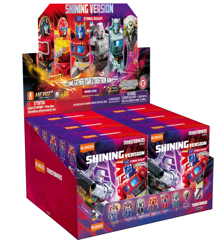 Blokees Transformers Shining Version 05 Fatal Confrontation Blind Box [PRE-ORDER]