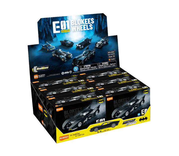 Blokees Wheels Transformers BATMAN E01 - Gotham Velocity Blind Box [PRE-ORDER]