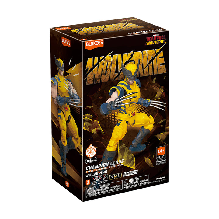 Blokees Marvel Hero Champion Class 05 - Wolverine Model Kits [PRE-ORDER]