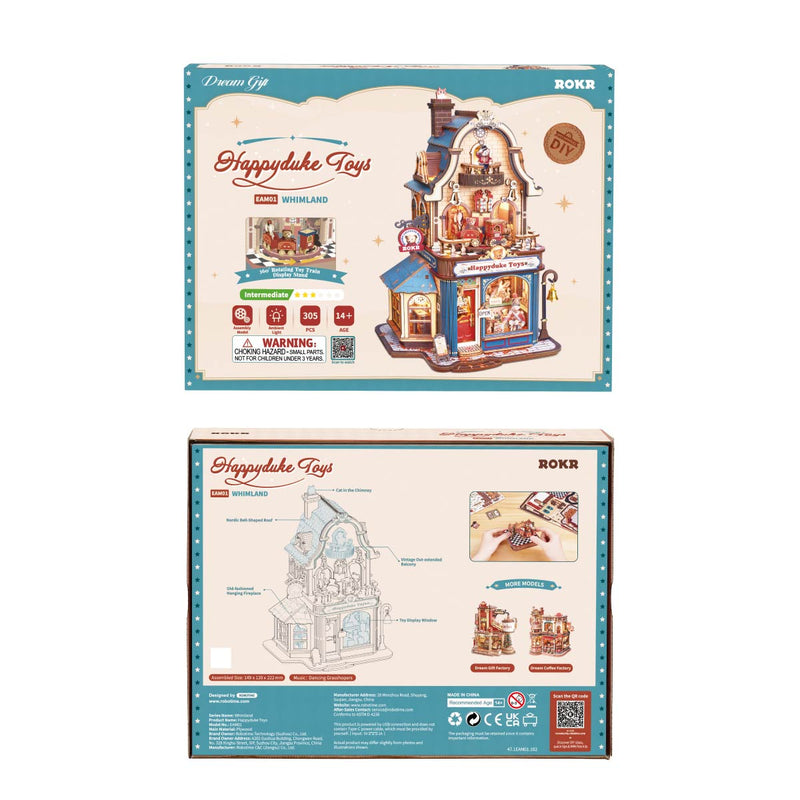ROKR Happyduke Toys Whimland Wooden 3D Puzzle EAM01 [PRE-ORDER]