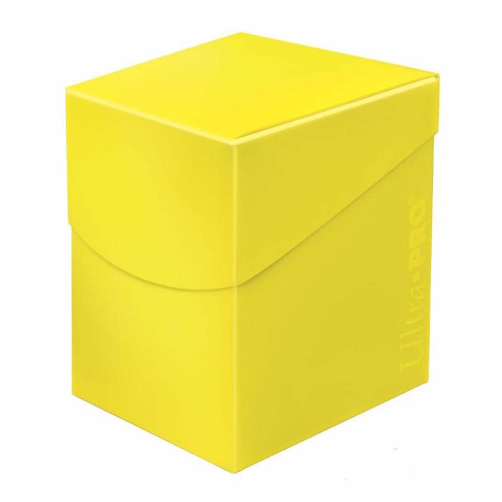 ULTRA PRO - Eclipse PRO 100+100+ Lemon Yellow Deck Box