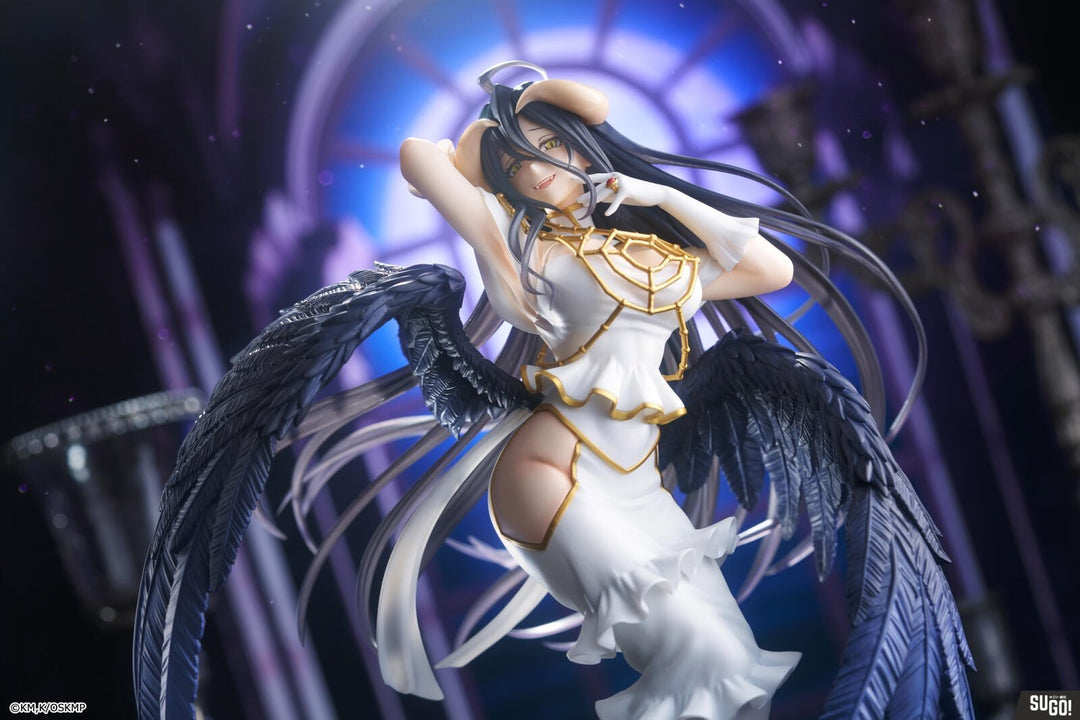 Taito - Overlord - T-most Figure Albedo (Pure White Devil Version) PVC Figure