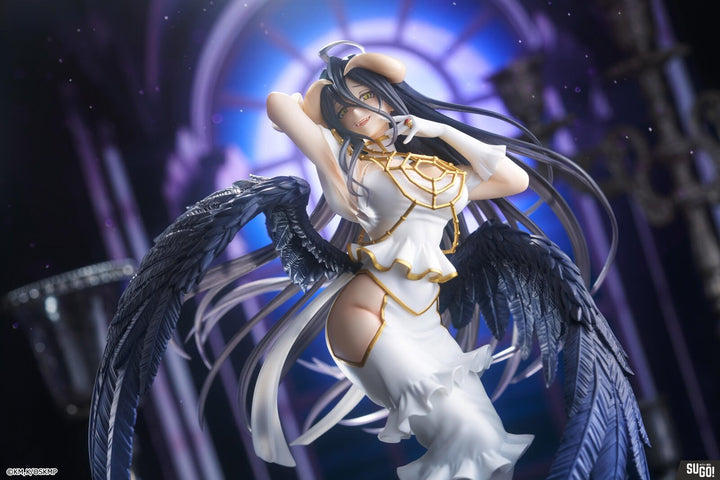 Taito - Overlord - T-most Figure Albedo (Pure White Devil Version) PVC Figure