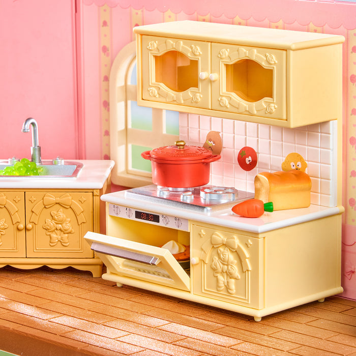 Rolife Fairy Rose Cottage Haley Island DIY Dollhouse Kit HH001