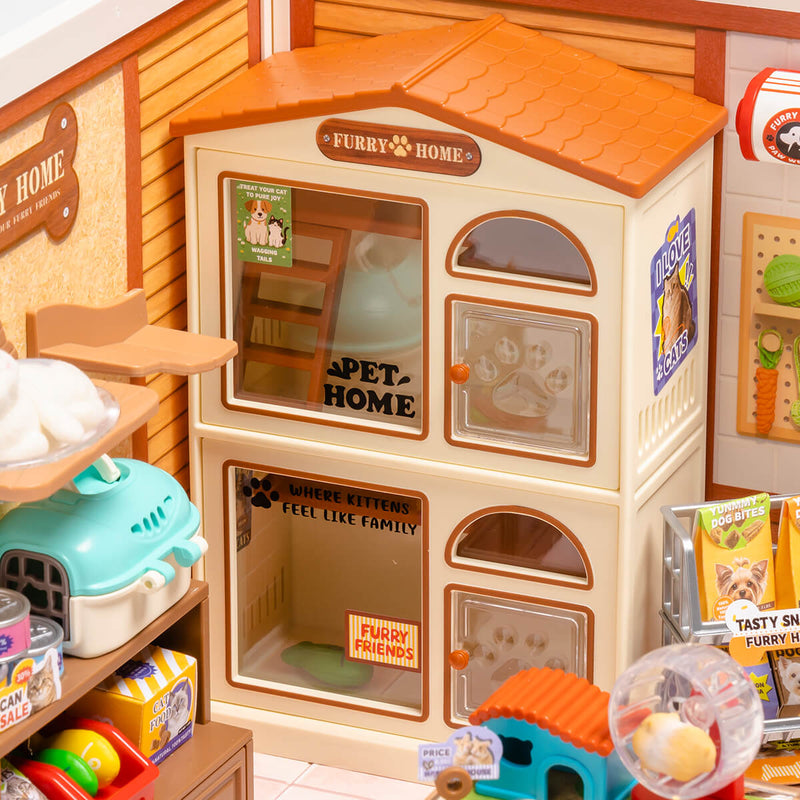 Rolife Furry Friends' Home DIY Miniature House DW027 [PRE-ORDER]