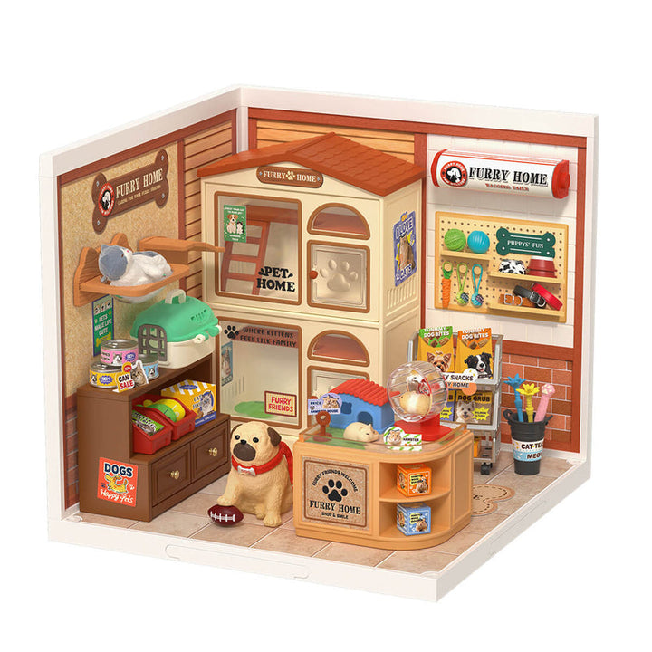 Rolife Furry Friends' Home DIY Miniature House DW027 [PRE-ORDER]
