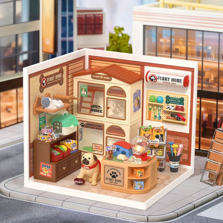 Rolife Furry Friends' Home DIY Miniature House DW027 [PRE-ORDER]