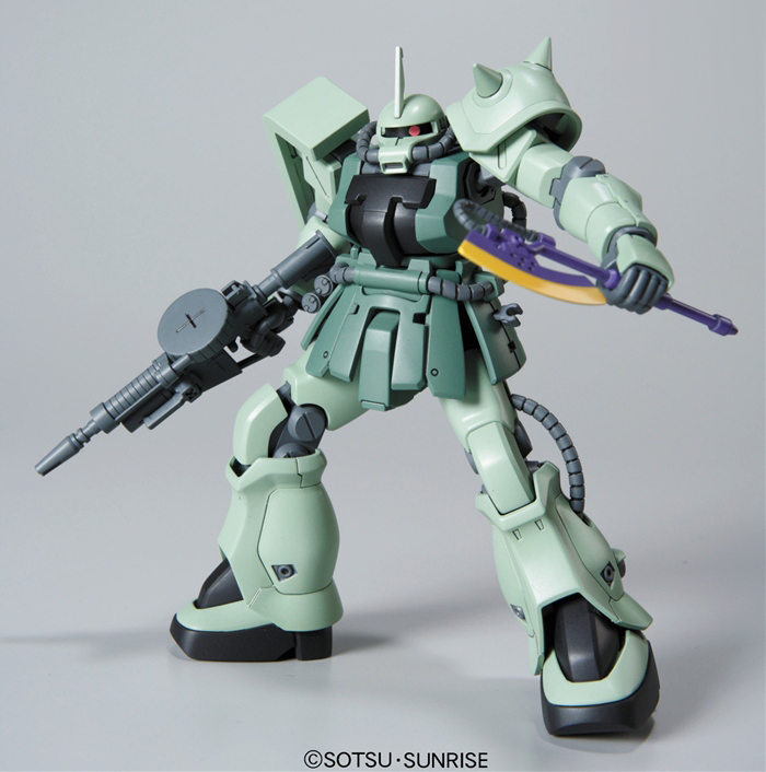 Gundam - 1/144 HGUC MS-06F-2 Zaku II F2 (Zeon Type) - Product Image 4